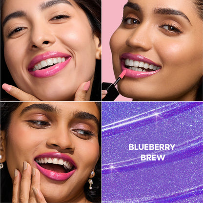 Nykaa Cosmetics pH Magic Drip Lip Oil - Blueberry Brew