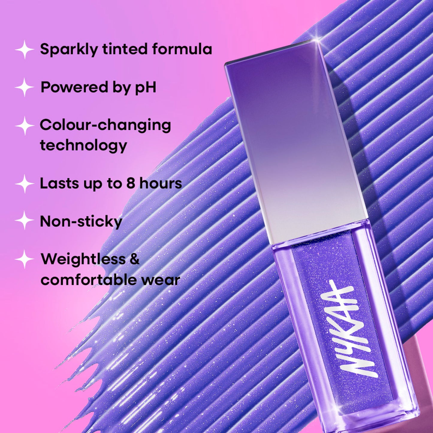 Nykaa Cosmetics pH Magic Drip Lip Oil - Blueberry Brew