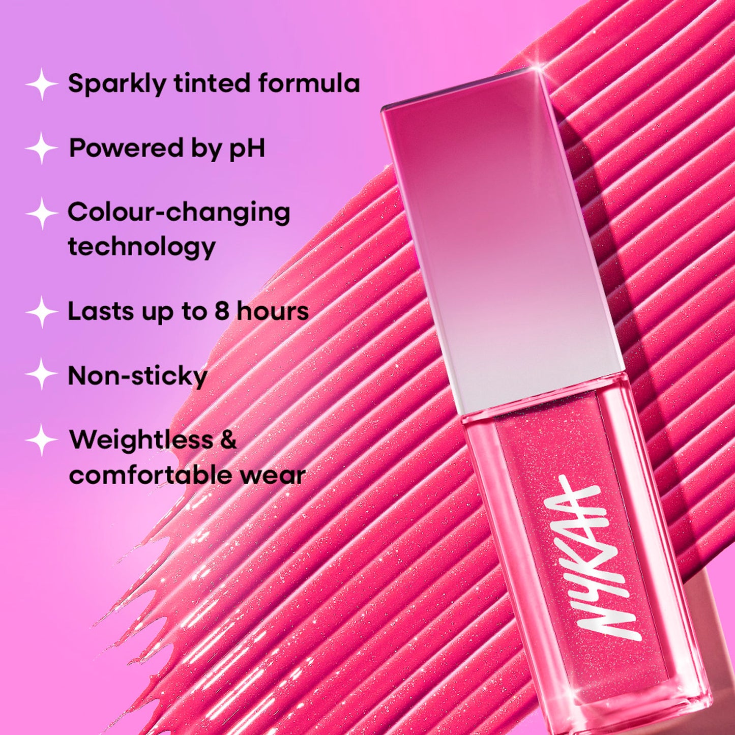 Nykaa Cosmetics pH Magic Drip Lip Oil - Cherry Charm