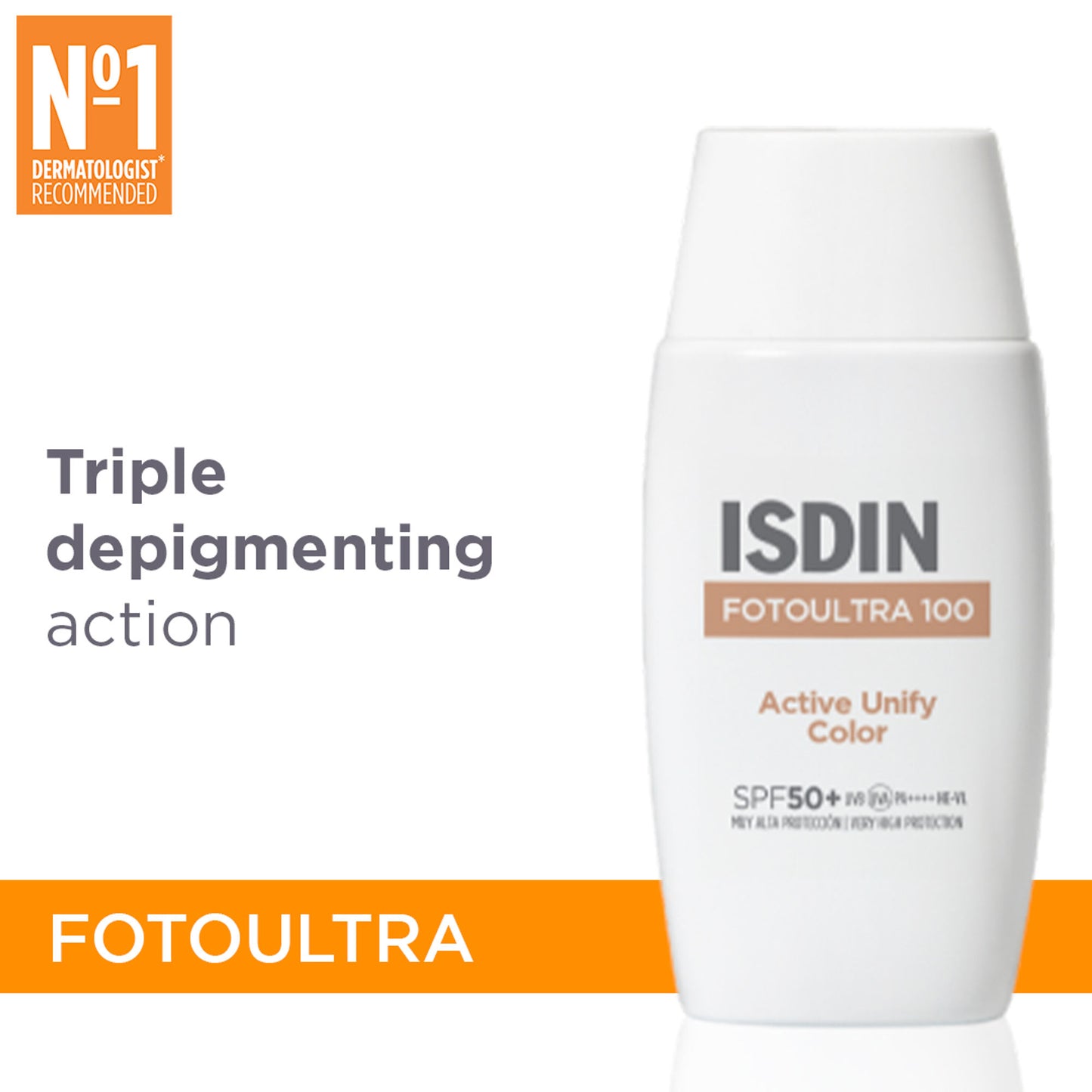 ISDIN Fotoultra Active Unify Color SPF 50+ PA ++++