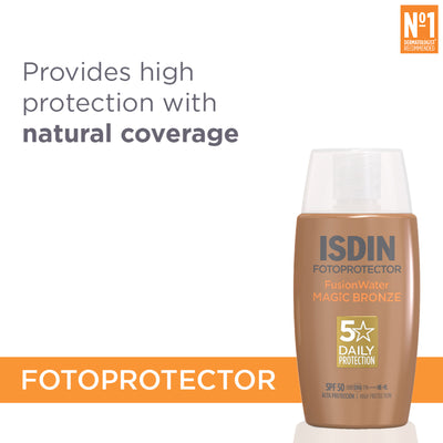 ISDIN Fotoprotector Fusion Water Magic Color SPF 50 PA++++ - Bronze