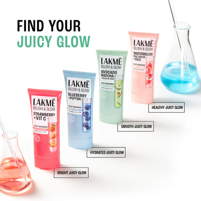 Lakme Blush & Glow Avocado Matcha + Salicylic Acid Jelly Face Wash