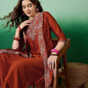 Dhiyona SN Women's Embroidered Straight Kurta Set With Shrug