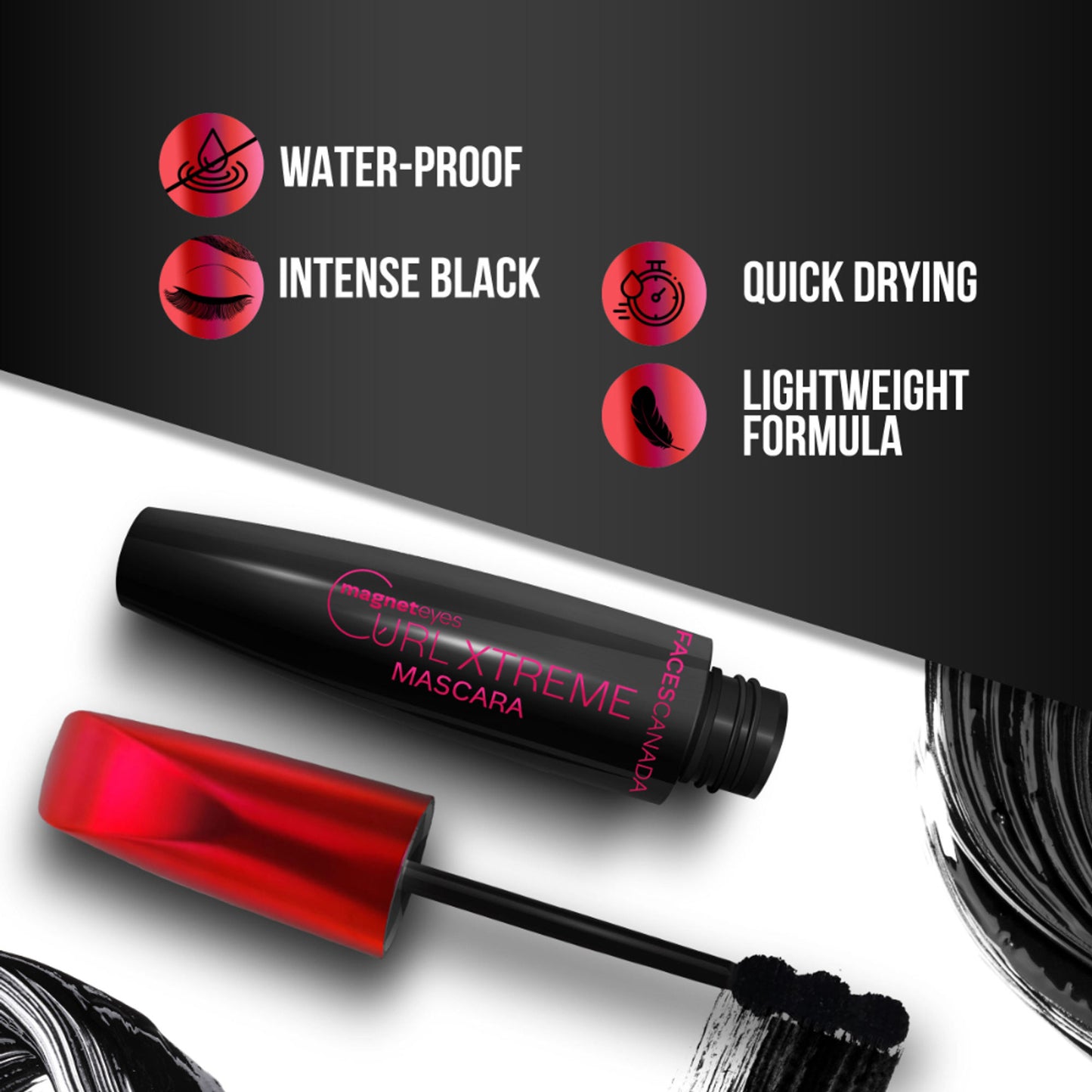 Faces Canada Magneteyes Mascara - Curl Xtreme