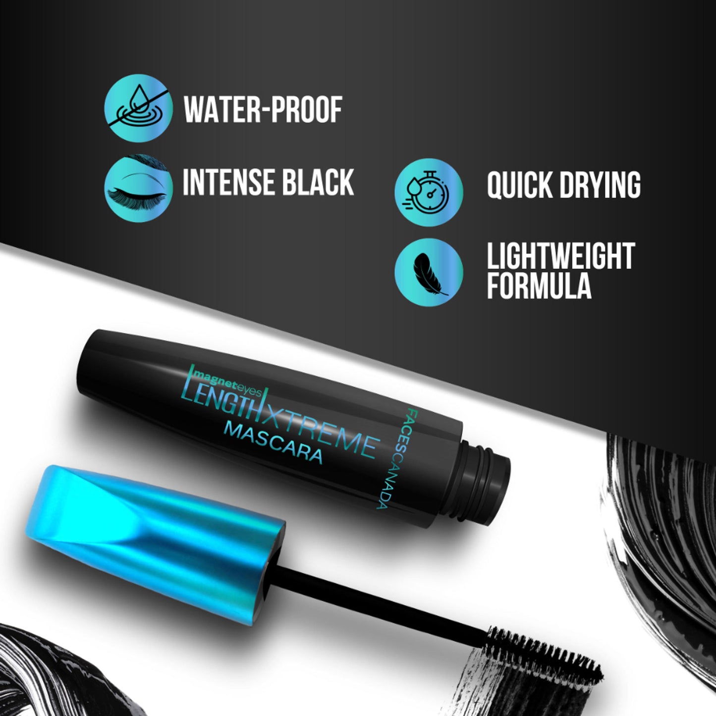 Faces Canada Magneteyes Mascara - Length Xtreme