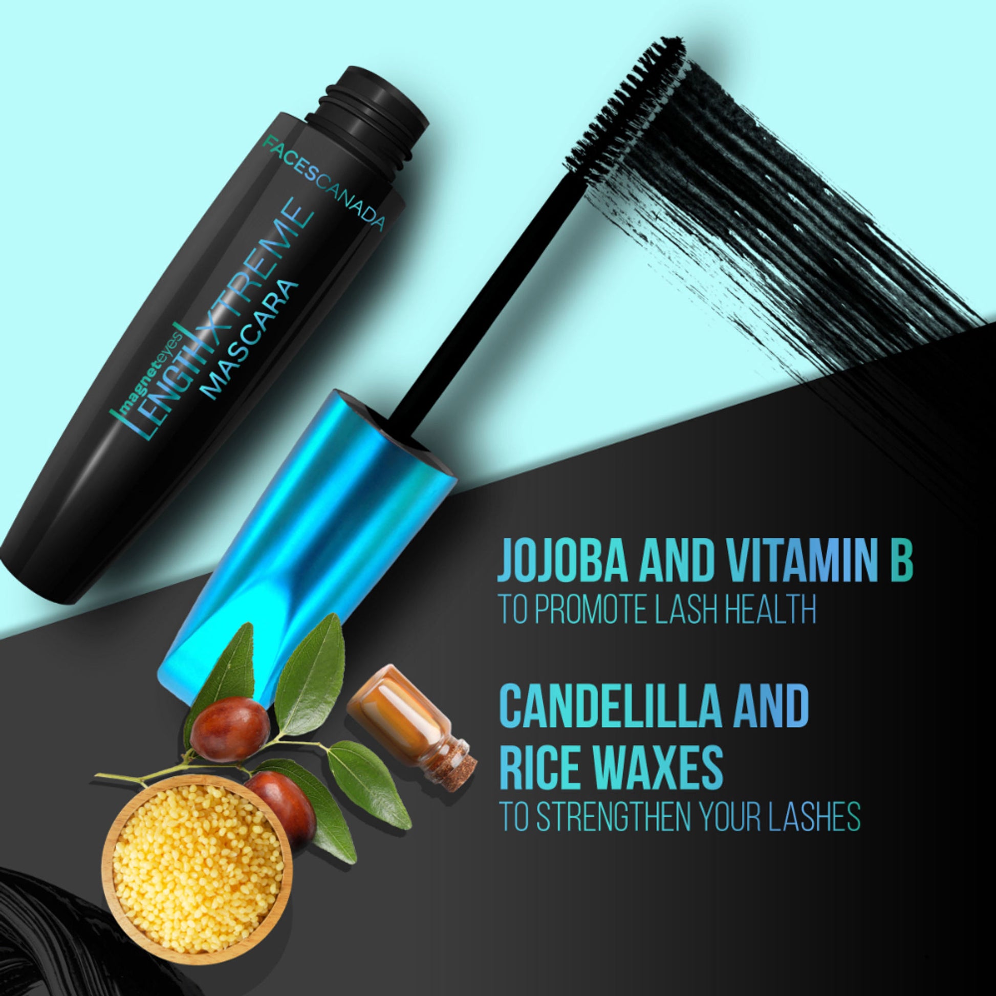 Faces Canada Magneteyes Mascara - Length Xtreme