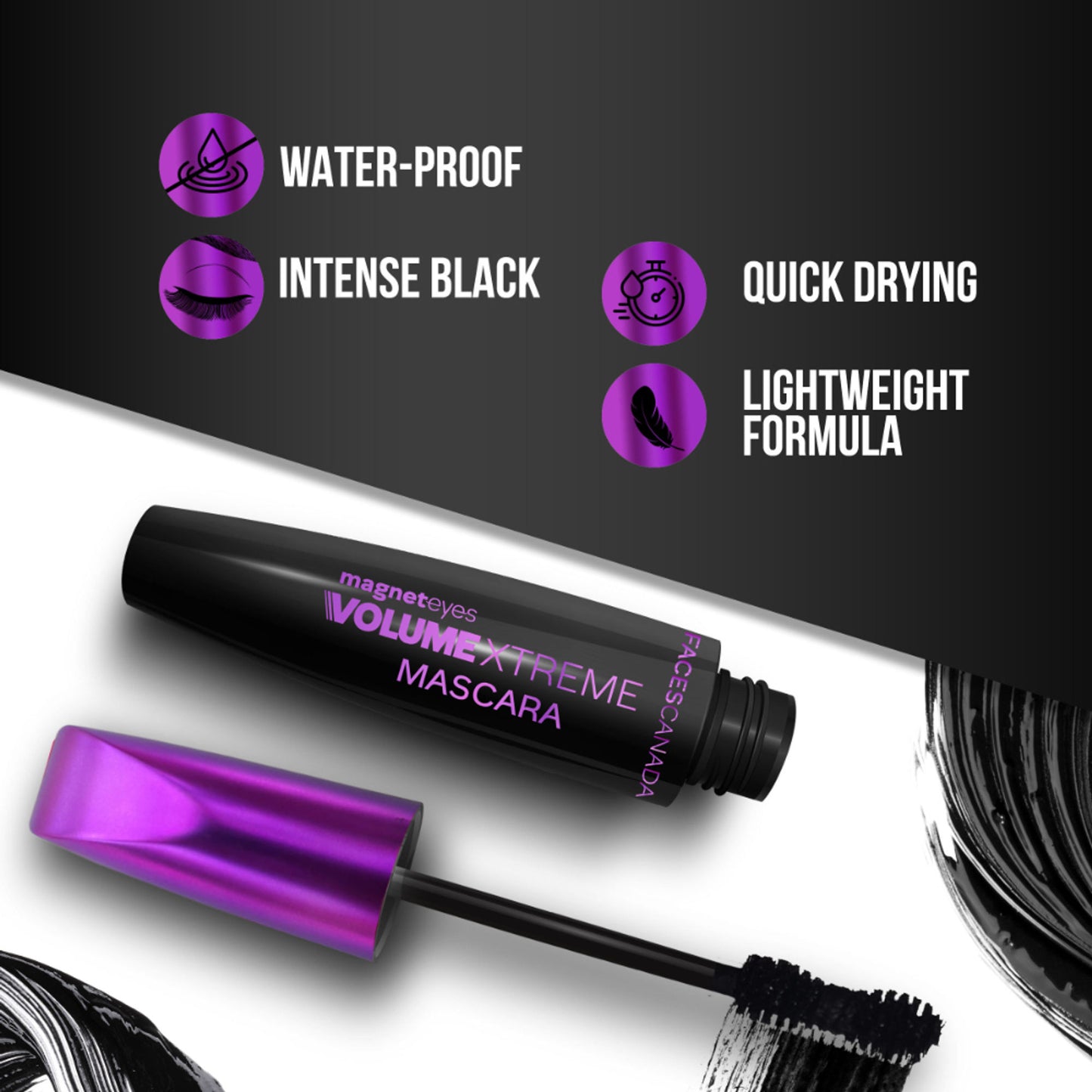 Faces Canada Magneteyes Mascara - Volume Xtreme