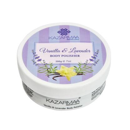 Kazarmaa Vanilla & Lavender Exfoliating Body Polisher With Shea Butter & Vitamin -e