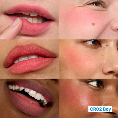 fwee Lip&Cheek Blurry Pudding Pot - Viral Korean Airbrushed Lip & Cheek Tint - Boy