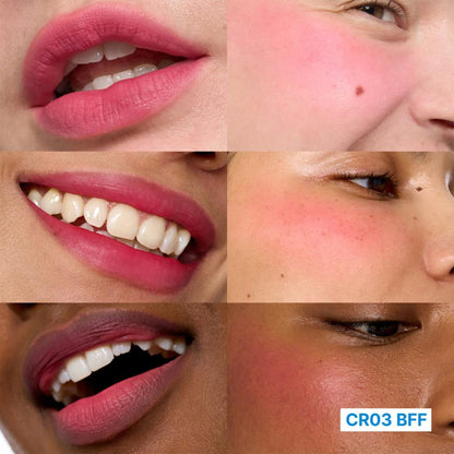 fwee Lip&Cheek Blurry Pudding Pot - Viral Korean Airbrushed Lip & Cheek Tint - Bff