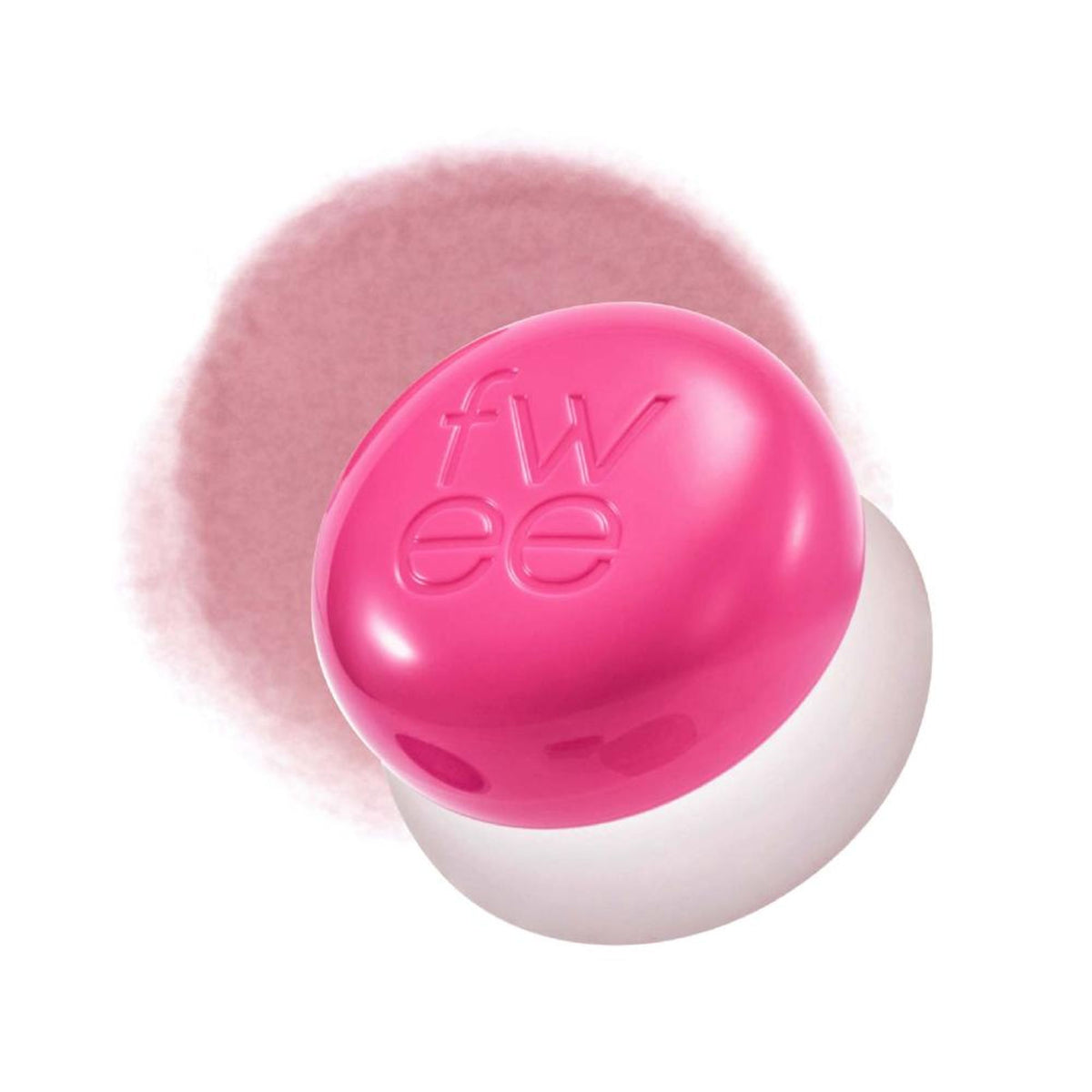 fwee Lip&Cheek Blurry Pudding Pot in Baby shade, viral Korean airbrushed lip and cheek tint, creamy and blendable cosmetic product