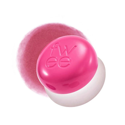 fwee Lip&Cheek Blurry Pudding Pot - Viral Korean Airbrushed Lip & Cheek Tint - Cherry