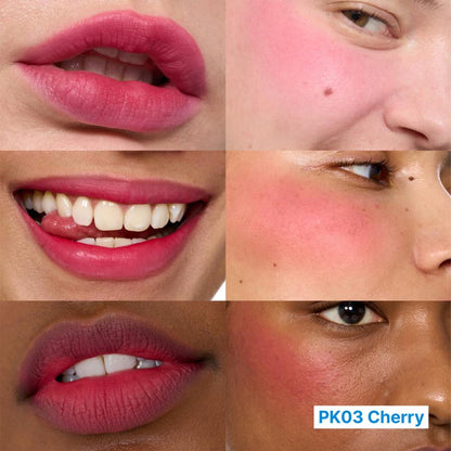 fwee Lip&Cheek Blurry Pudding Pot - Viral Korean Airbrushed Lip & Cheek Tint - Cherry