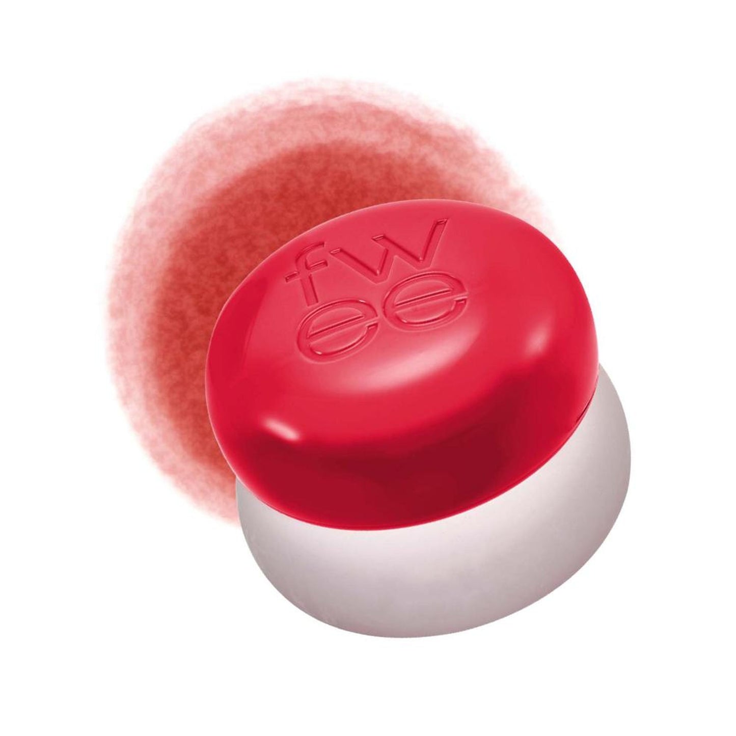 fwee Lip&Cheek Blurry Pudding Pot - Viral Korean Airbrushed Lip & Cheek Tint - Ambitious