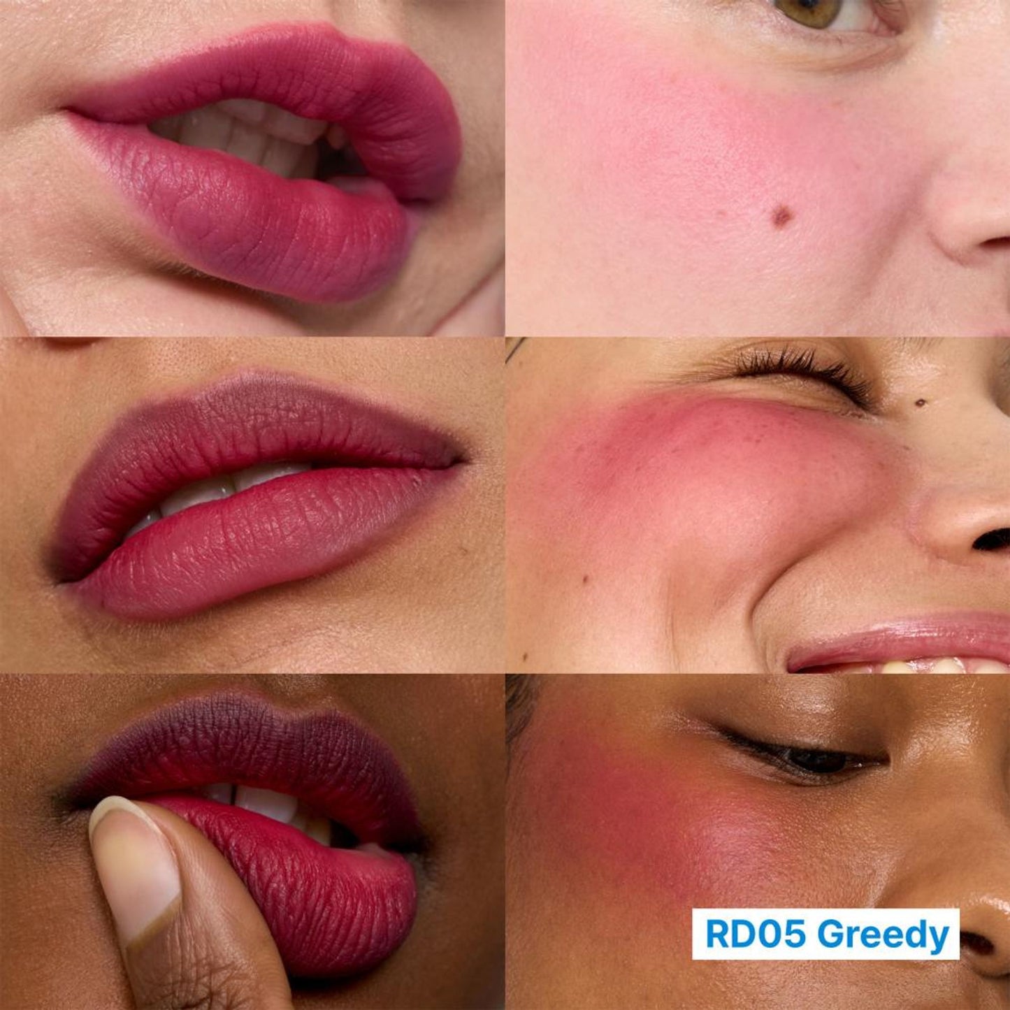 fwee Lip&Cheek Blurry Pudding Pot - Viral Korean Airbrushed Lip & Cheek Tint - Greedy