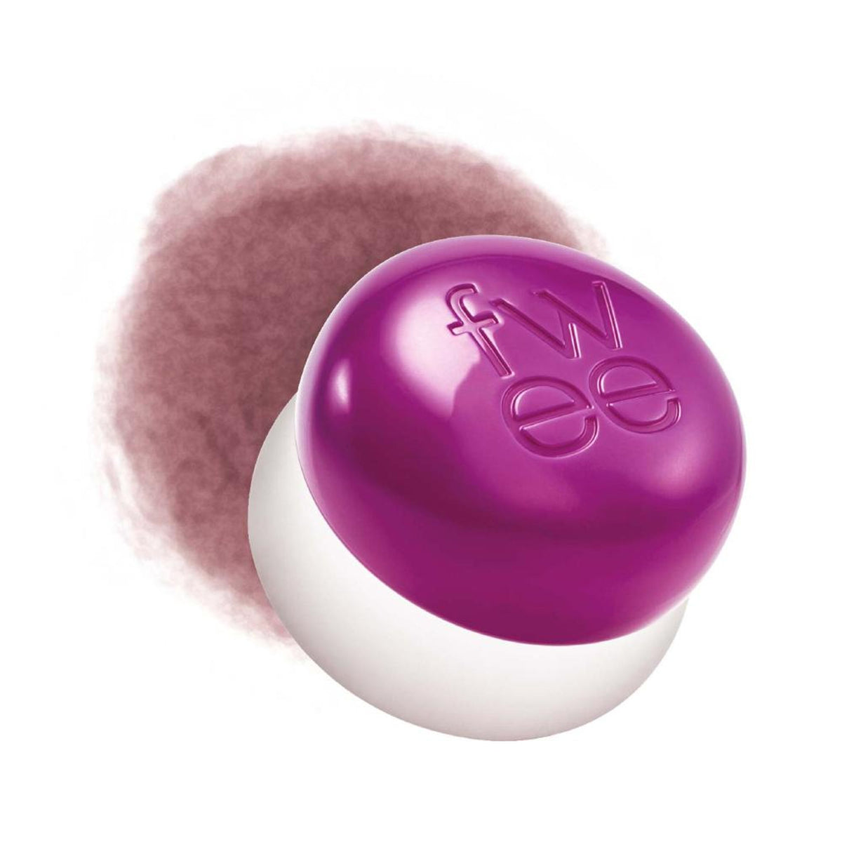 fwee Lip & Cheek Blurry Pudding Pot in soft pink, featuring a creamy Korean airbrushed lip and cheek tint for a natural glow