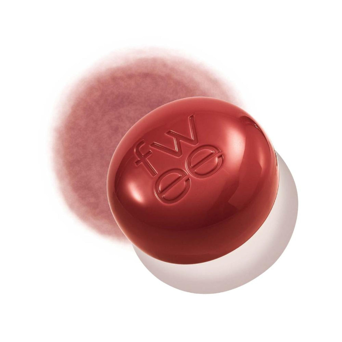 fwee Lip&Cheek Blurry Pudding Pot with viral Korean airbrushed lip and cheek tint in a soft, faded shade