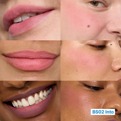 fwee Lip&Cheek Blurry Pudding Pot in Into shade, Korean airbrushed lip and cheek tint with creamy, blendable texture.