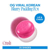 fwee Lip&Cheek Blurry Pudding Pot - Viral Korean Airbrushed Lip & Cheek Tint - Crush