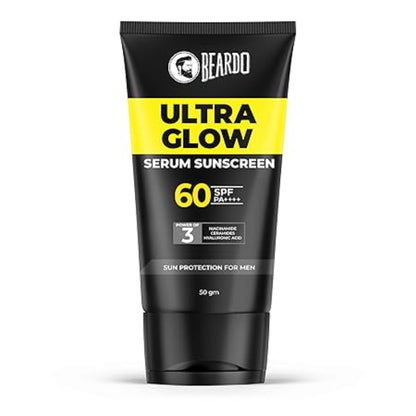 Beardo Ultra Glow Serum Sunscreen with SPF 60 PA++++