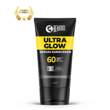 Beardo Ultra Glow Serum Sunscreen with SPF 60 PA++++