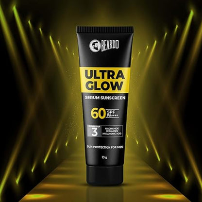 Beardo Ultra Glow Serum Sunscreen with SPF 60 PA++++