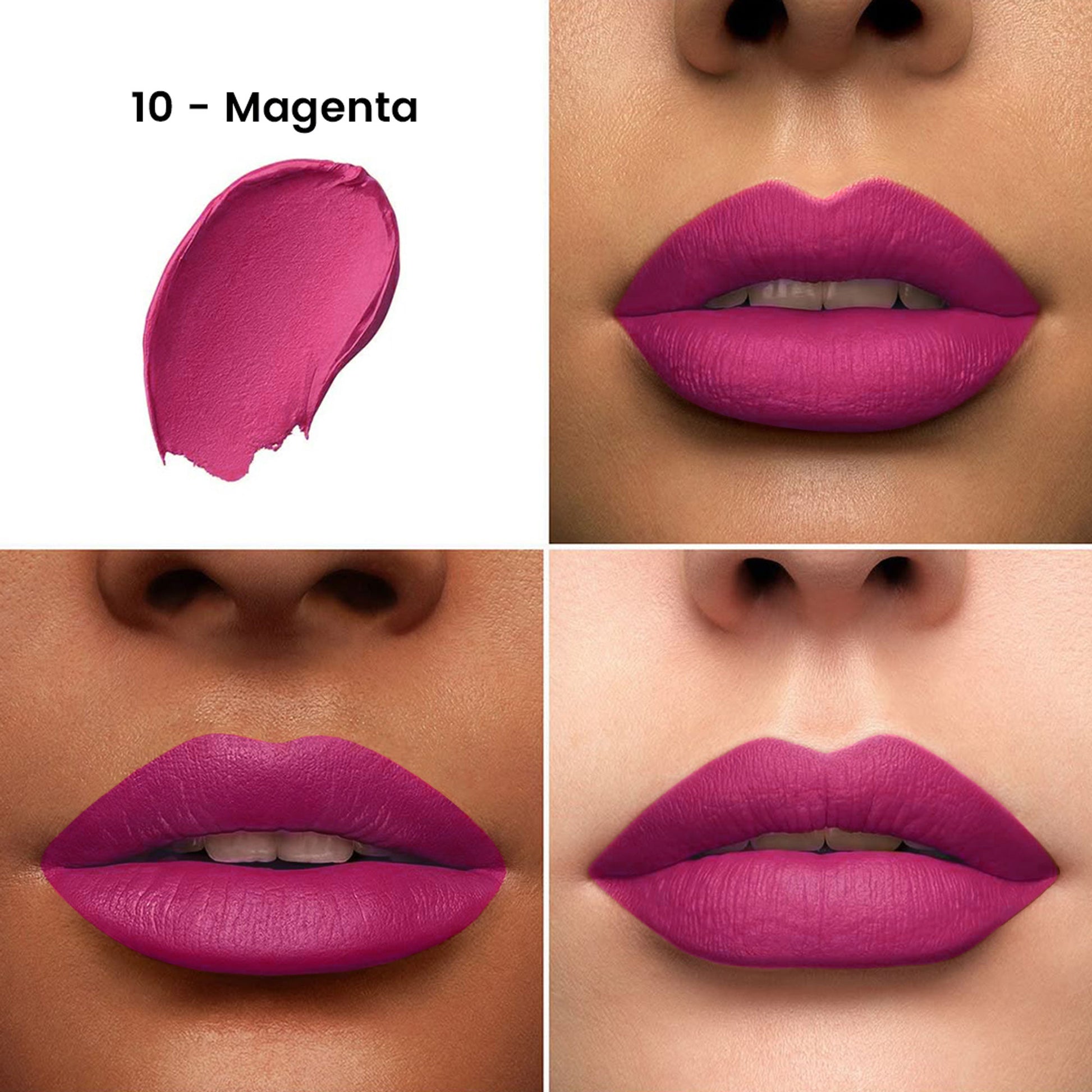 Colors Queen Hold Up Full Day Non Transfer Lipstick - Magenta