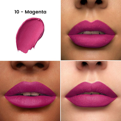Colors Queen Hold Up Full Day Non Transfer Lipstick - Magenta