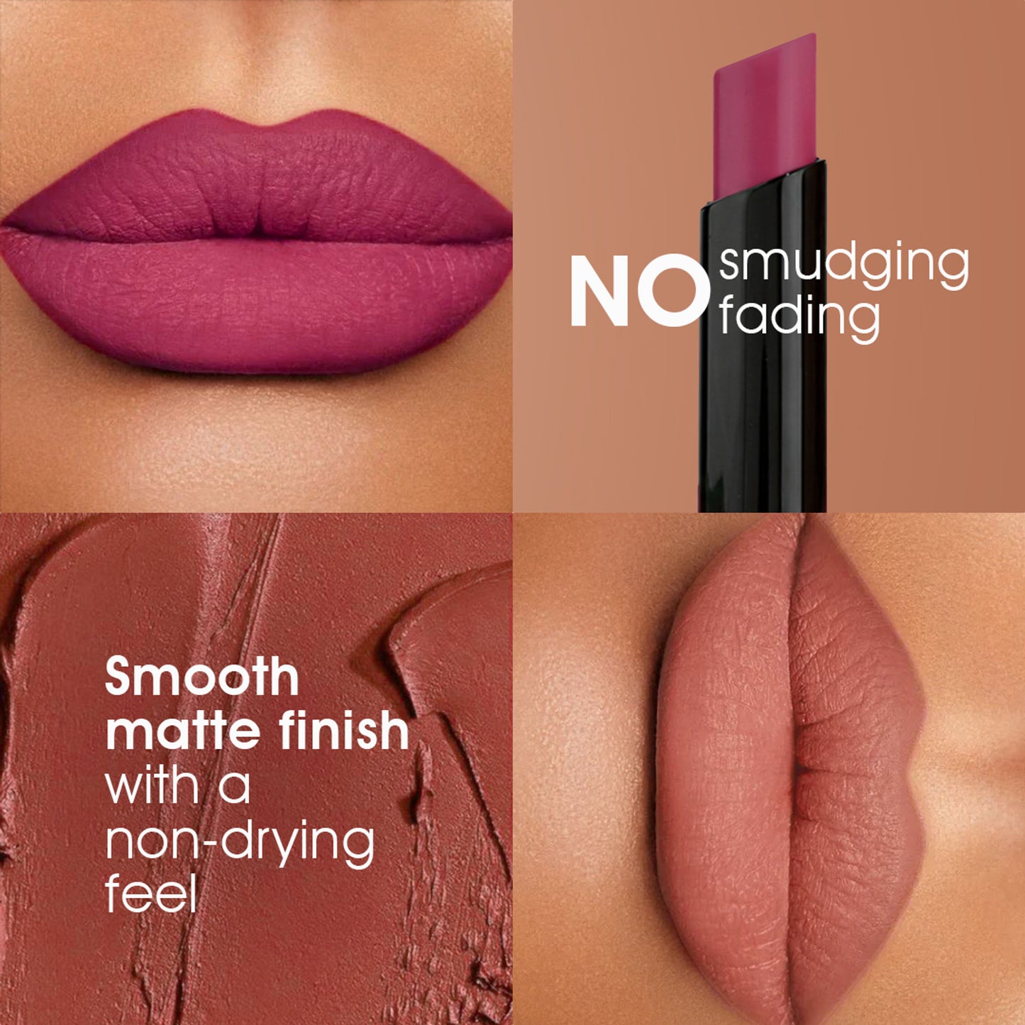 Colors Queen Hold Up Full Day Non Transfer Lipstick - Baby Nude