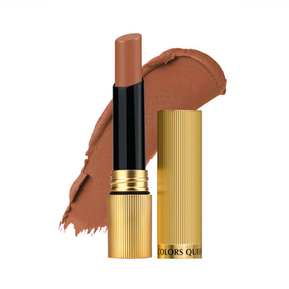 Colors Queen Hold Up Full Day Non Transfer Lipstick - Caramel Nude