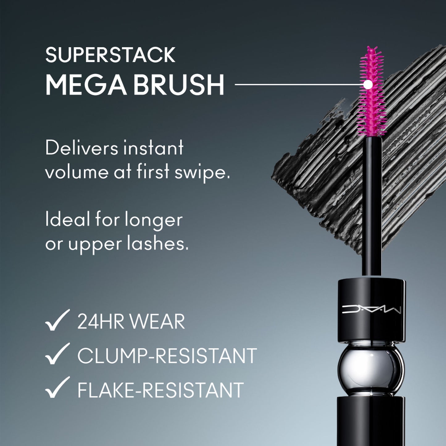 M.A.C Macstack Mascara - Black Stack