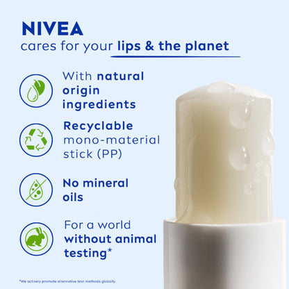 NIVEA MEN Lip Balm - Active Care SPF 15 for 24h Moisture