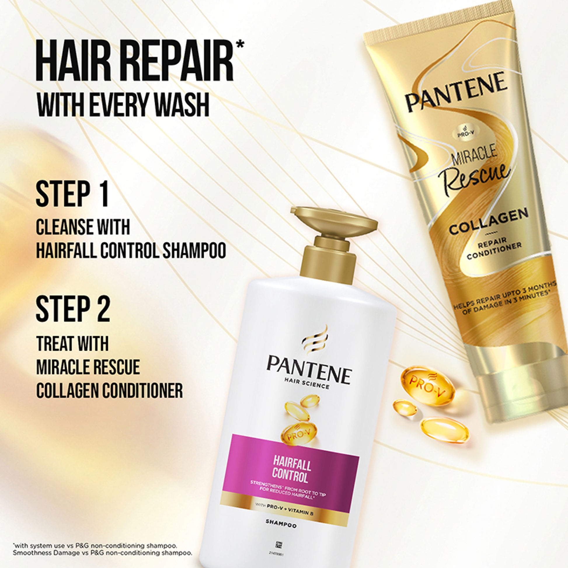 Pantene Advanced Hair Fall Solution Hair Fall Control Shampoo