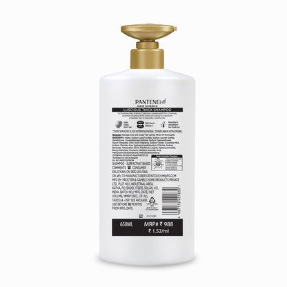 Pantene Advanced Hair Fall Solution Long Black Shampoo