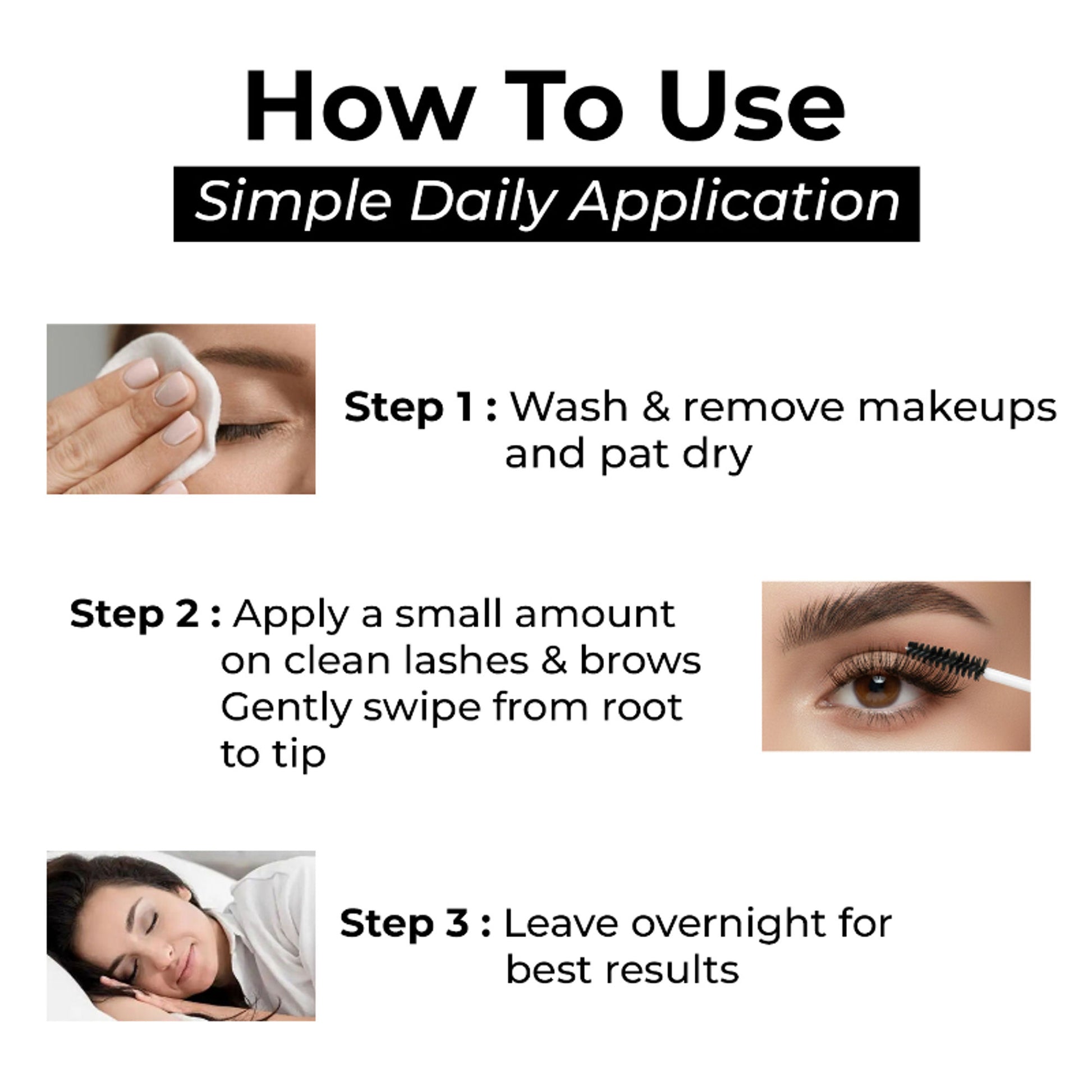Passion Indulge Passion Eye Lash Brow Serum for Eyebrow and Eyelashes