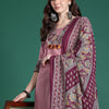 Dhiyona IE Floral Print Pure Cotton Kurta with Trousers & Dupatta