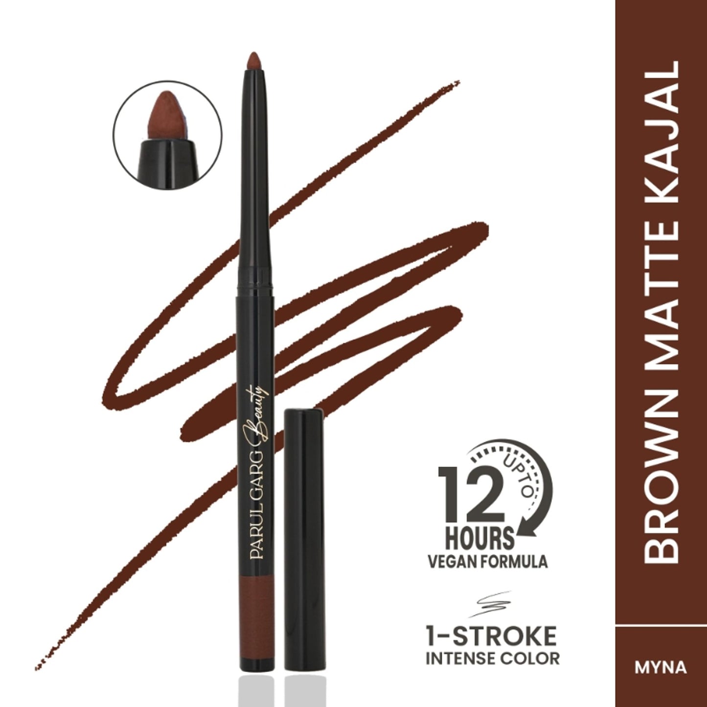 Parul Garg Beauty Bold Define Matte Kajal - Myna