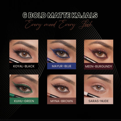 Parul Garg Beauty Bold Define Matte Kajal - Myna