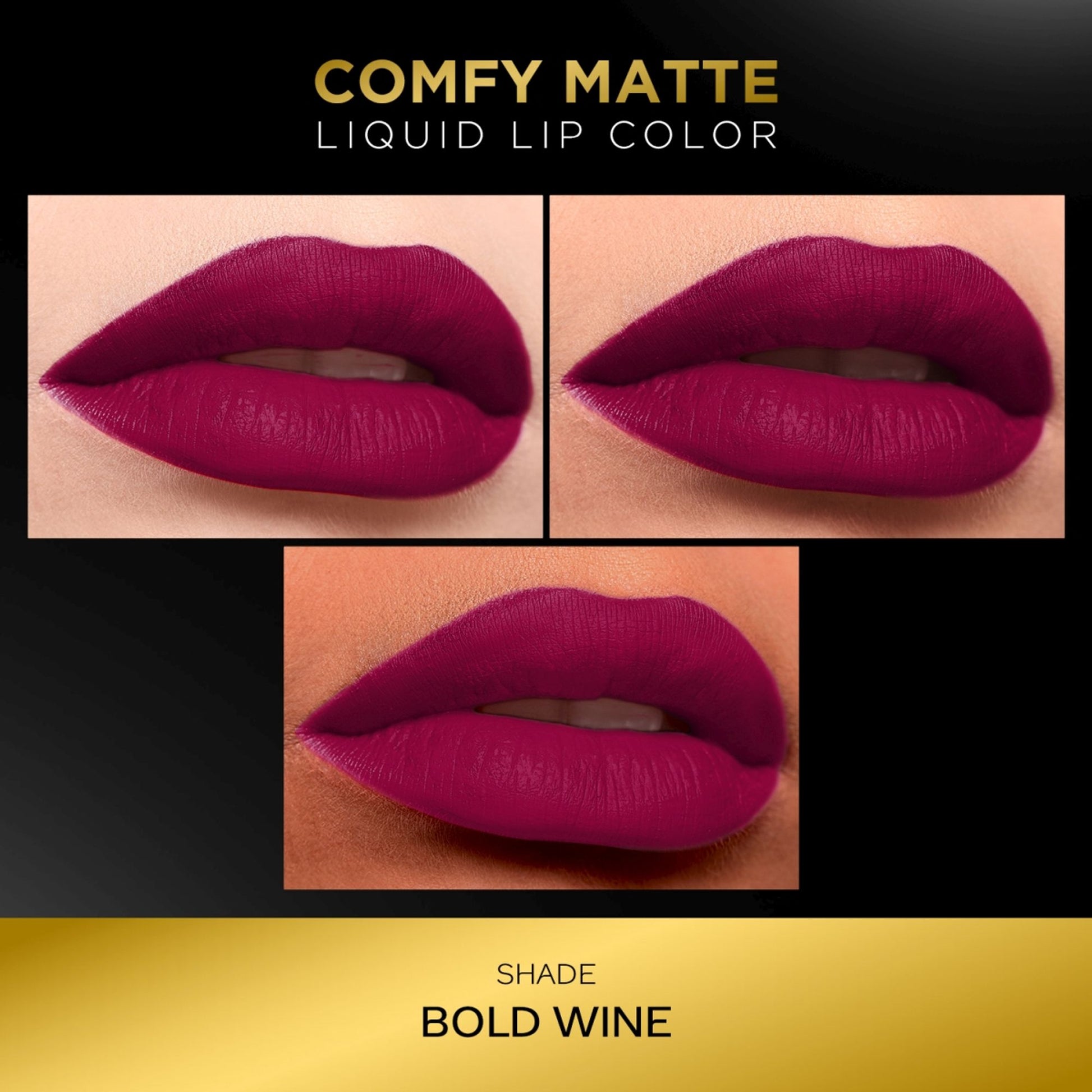 Faces Canada Comfy Matte Liquid Lipstick - Bold Wine 35