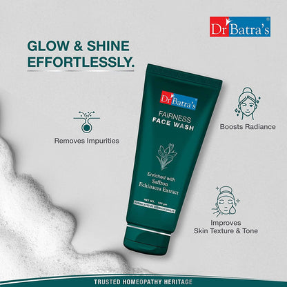 Dr.Batra's Fairness Face Wash Enriched With Saffron Echinacea Extract