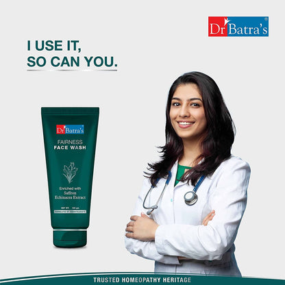 Dr.Batra's Fairness Face Wash Enriched With Saffron Echinacea Extract