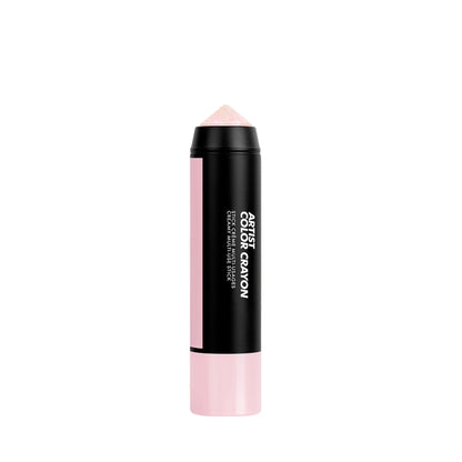 MAKE UP FOR EVER Artist Color Crayon Blush in Sparkling Quartz, a creamy pink blush stick with shimmering finish.