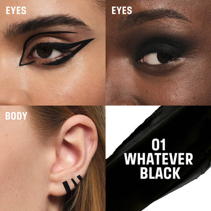 MAKE UP FOR EVER Artist Color Cream Eyeliner - 01whatever Black