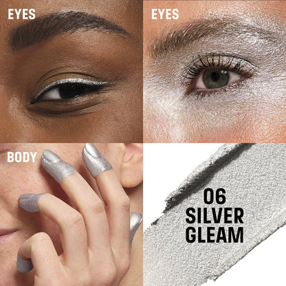 MAKE UP FOR EVER Artist Color Cream Eyeliner - 06silver Gleam