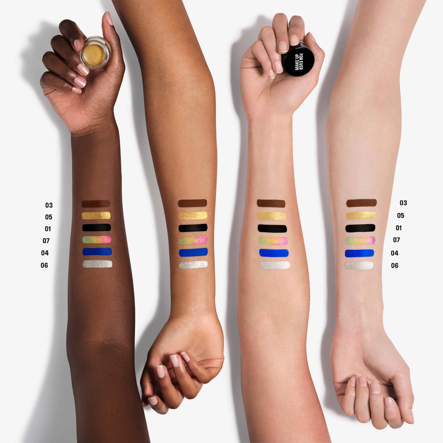 MAKE UP FOR EVER Artist Color Cream Eyeliner - 06silver Gleam