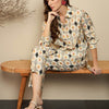 Dhiyona IE Geometric Printed Shirt & Trousers