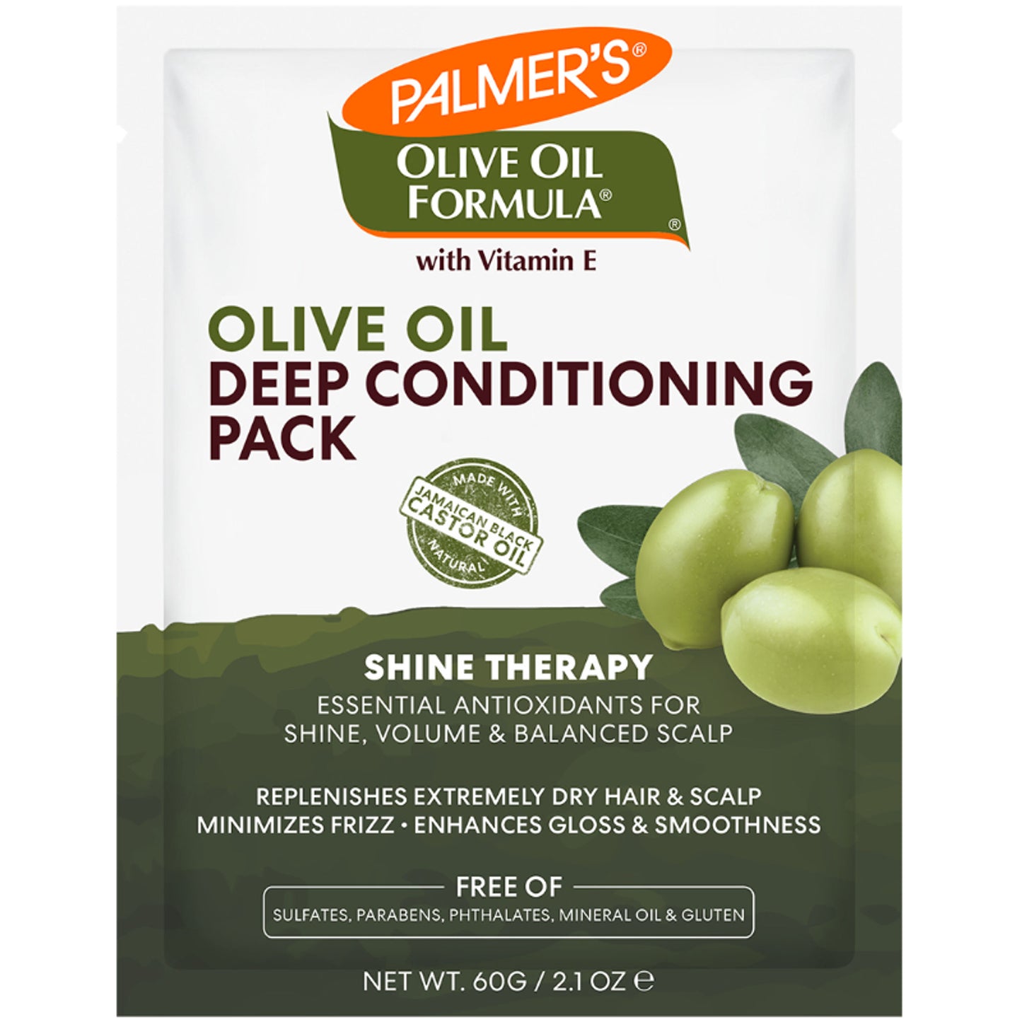Palmer's Olive Oil Conditioner Pack For Shine, Volume & Balanced Scalp, Free Of Parabens