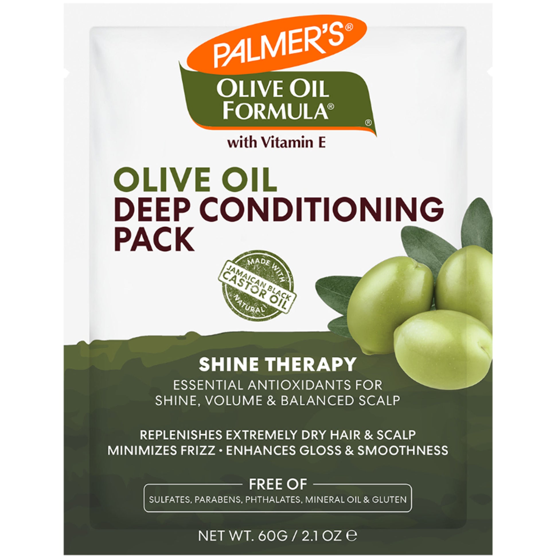 Palmer's Olive Oil Conditioner Pack For Shine, Volume & Balanced Scalp, Free Of Parabens