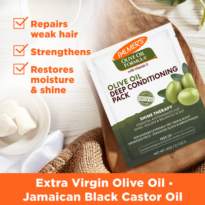 Palmer's Olive Oil Conditioner Pack For Shine, Volume & Balanced Scalp, Free Of Parabens