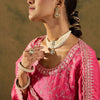Dhiyona IE Women Ethnic Motifs Embroidered Regular Thread Work Kurta with Trousers & With Dupatta